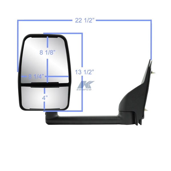 K Source Exterior Towing Mirror (MPN: 62170G)