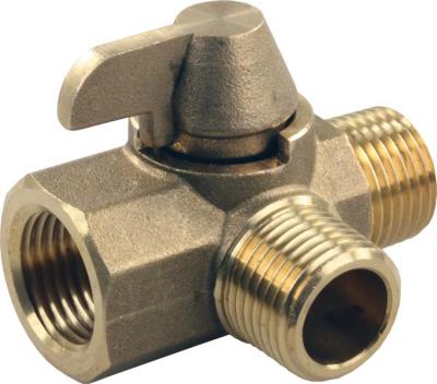 3-Way Brass Diverter Valve for Water Heaters (MPN: 62245)