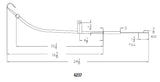 Mr Gasket Chrome Dipstick Assembly (MPN: 6237)