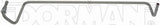 Dorman Auto Transmission Oil Cooler Hose Assembly (MPN: 624-276)