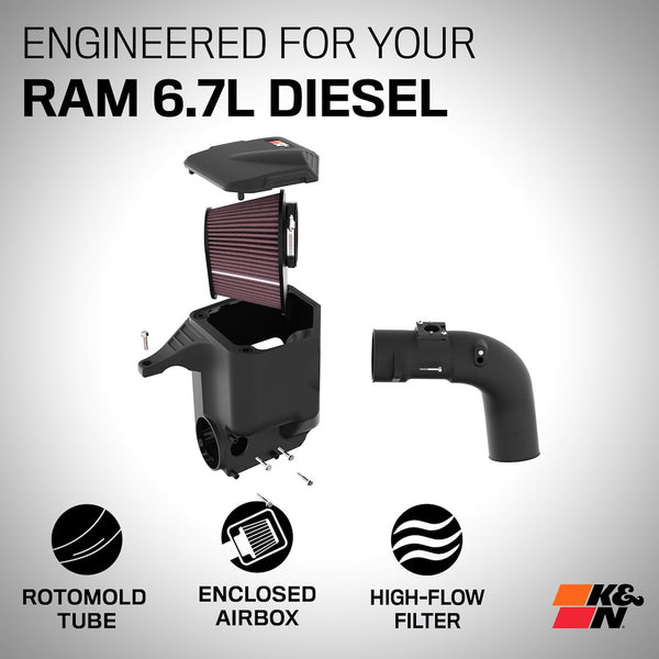 K&N Cold Air Intake System (MPN: 63-1592)