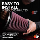 K and N Filters Cold Air Intake System (MPN: 63-1597)