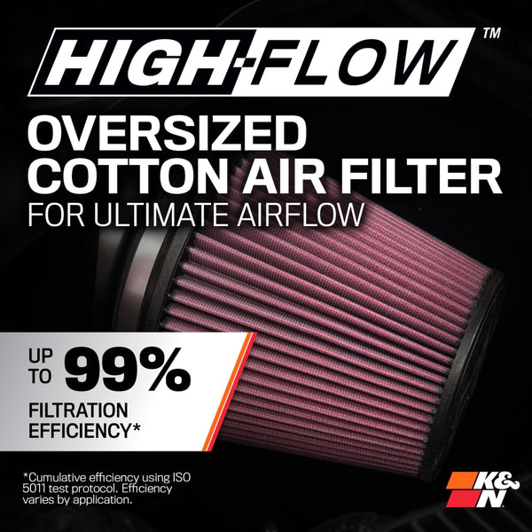 K&N Cold Air Intake 63 Series (MPN: 63-2627)