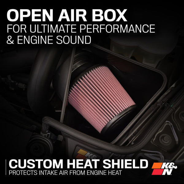 K&N Cold Air Intake 63 Series (MPN: 63-2627)