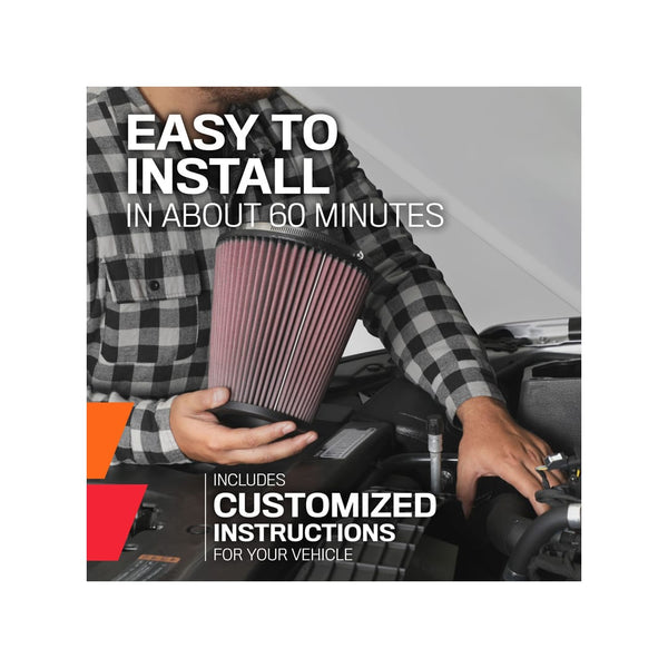 K & N Filters 63 Series AirCharger (MPN: 63-9042)
