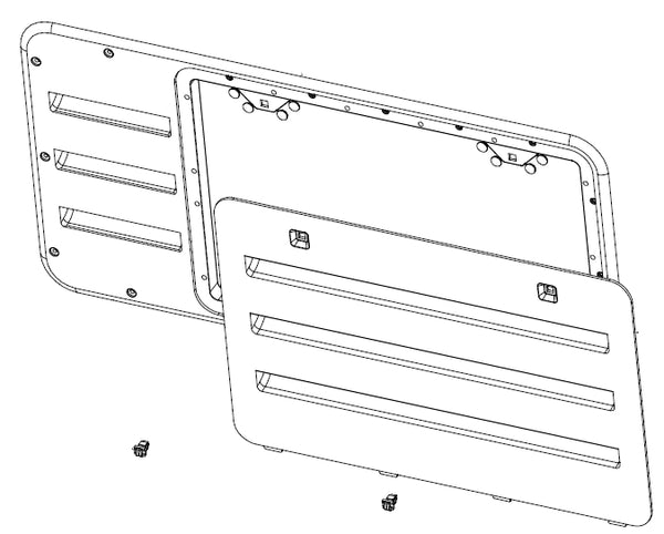 Norcold Refrigerator Vent Replacement (MPN: 637318BK)