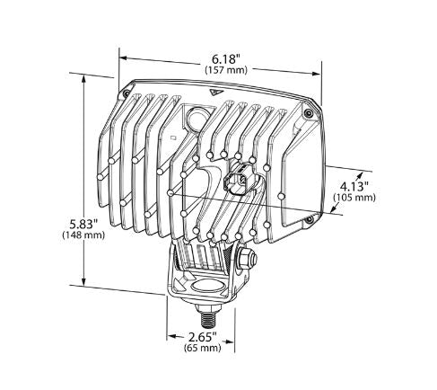 Grote Industries LMX LED Work Light (MPN: 63Z11)