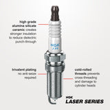 NGK Spark Plugs Laser Iridium Spark Plug (MPN: 6481)