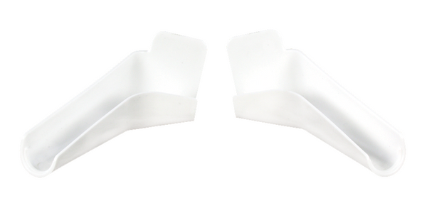 JR Products Drip Rail Gutter Spout (MPN: 655-FLEX-PW-A)