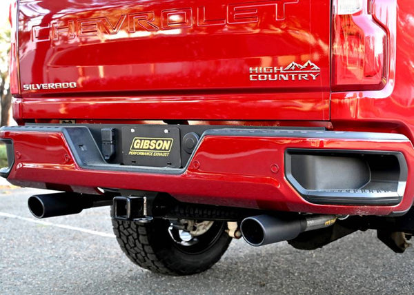 Gibson Exhaust Black Elite Series Cat-Back System (MPN: 65713B)