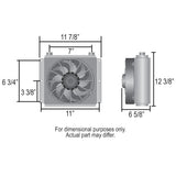 Derale Hi-Flow Racing Fluid Cooler (MPN: 65860)