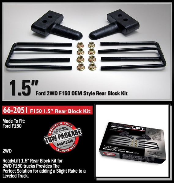 ReadyLift Leaf Spring Block Kit (MPN: 66-2051)