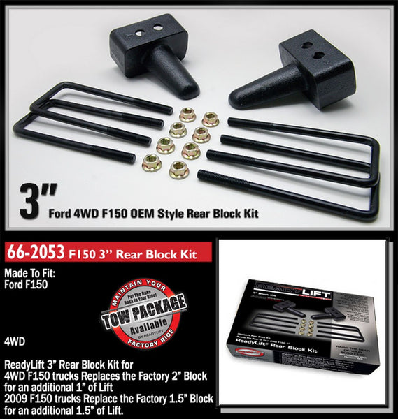 ReadyLift Leaf Spring Block Kit (MPN: 66-2053)