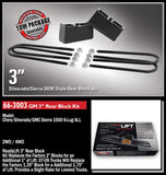 ReadyLift Leaf Spring Block Kit (MPN: 66-3003)