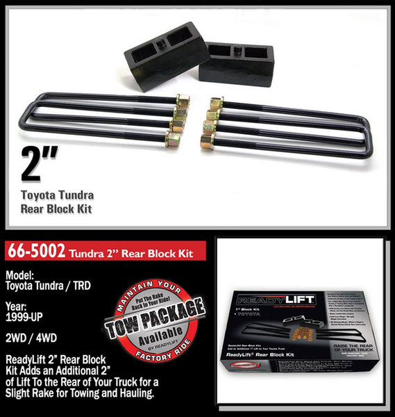 ReadyLift Leaf Spring Block Kit (MPN: 66-5002)