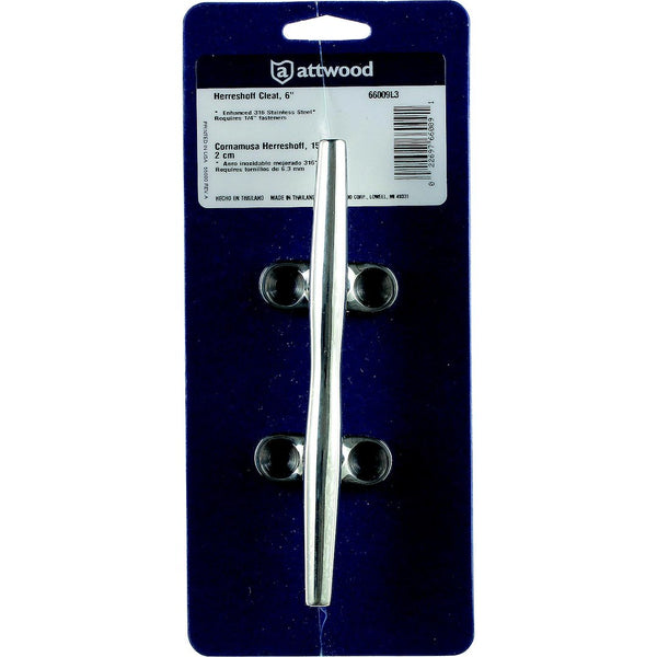 Attwood Marine Rope Cleat (MPN: 66009L6)