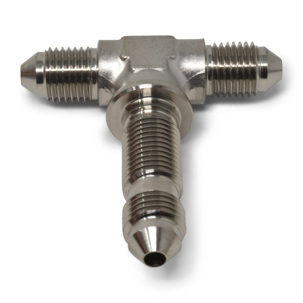 Russell Aluminum Tee Bulkhead Fitting (MPN: 661301)