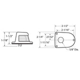 Attwood Navigation Light 66000 Series (MPN: 66319G7)
