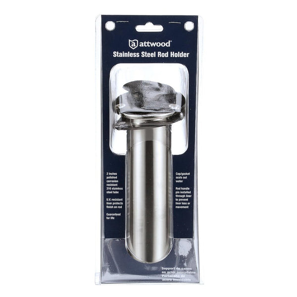 Attwood Stainless Steel Fishing Rod Holder (MPN: 66363-7)