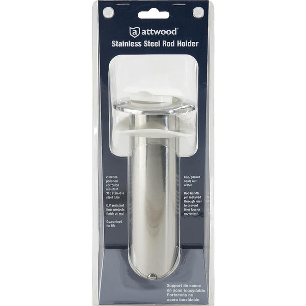 Attwood Stainless Steel Fishing Rod Holder (MPN: 66364W7)