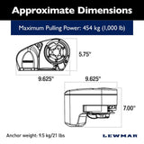 Lewmar Pro-Fish Horizontal Mount Windlass (MPN: 6656411108-102)