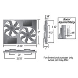 Derale Electric Cooling Fan (MPN: 66838)