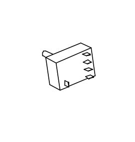 Coleman Mach Air Conditioner Ceiling Assembly Switch (MPN: 6759-3251)