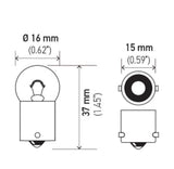 HELLA Backup Light Bulb (MPN: 67)