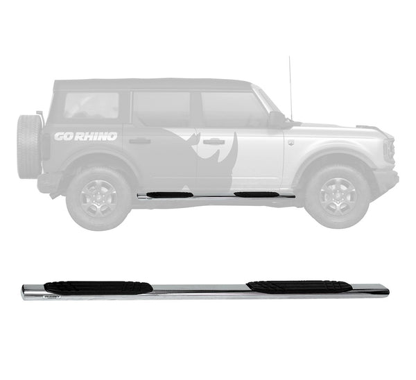 Go Rhino 4 Inch OE Xtreme Side Steps (MPN: 684412971PS)