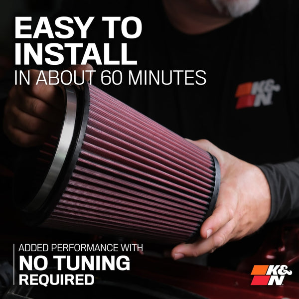 K & N Filters Cold Air Intake System (MPN: 69-1210TS)