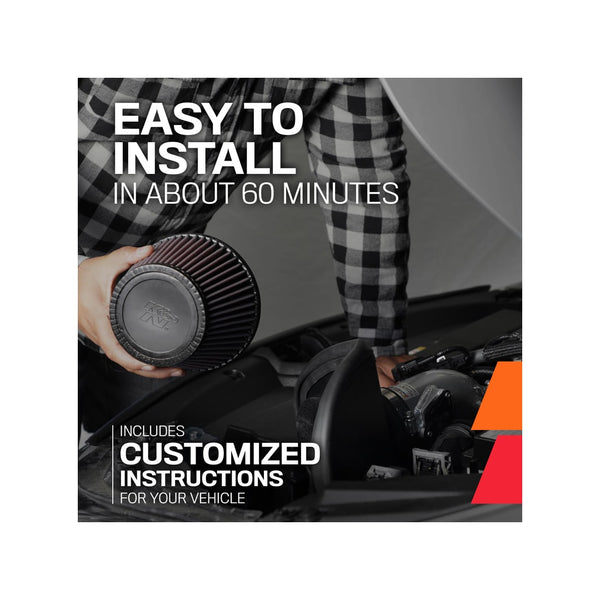 K and N Filters Cold Air Intake System (MPN: 69-9510TC)