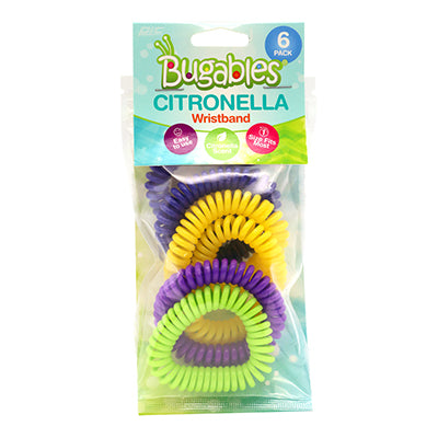 PIC Insect Repellant Bugables Wristband (MPN: 6PKBCBTS)