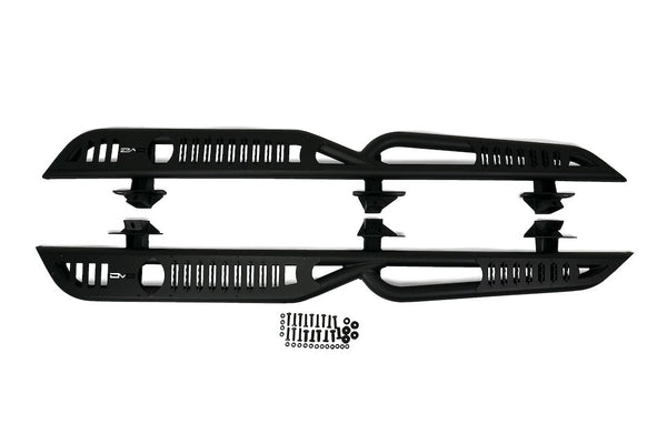 DV8 Offroad Round Tube Side Steps (MPN: SRBR-02)