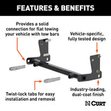CURT Vehicle Baseplate for Chevy Equinox (MPN: 70105)