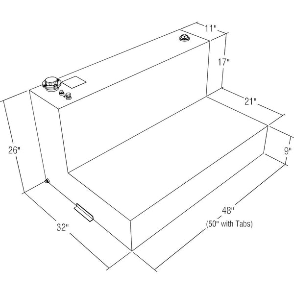 RDS Tanks Liquid Transfer Tank (MPN: 70388)
