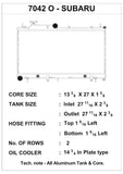 CSF Automotive Radiator (MPN: 7042O)