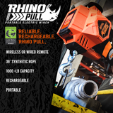 Mile Marker Rhino Pull 1000 Portable Winch (MPN: 71-1000)