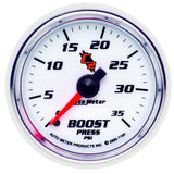 AutoMeter Boost Gauge 2-1/16 Inch Mechanical 0-35 PSI (MPN: 7104)