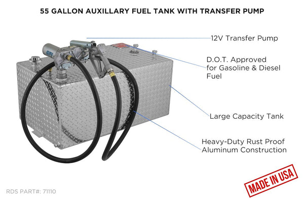 RDS Tanks Liquid Transfer Tank (MPN: 71110)