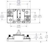 Blue Sea Circuit Breaker 285 Series (MPN: 7180-BSS)