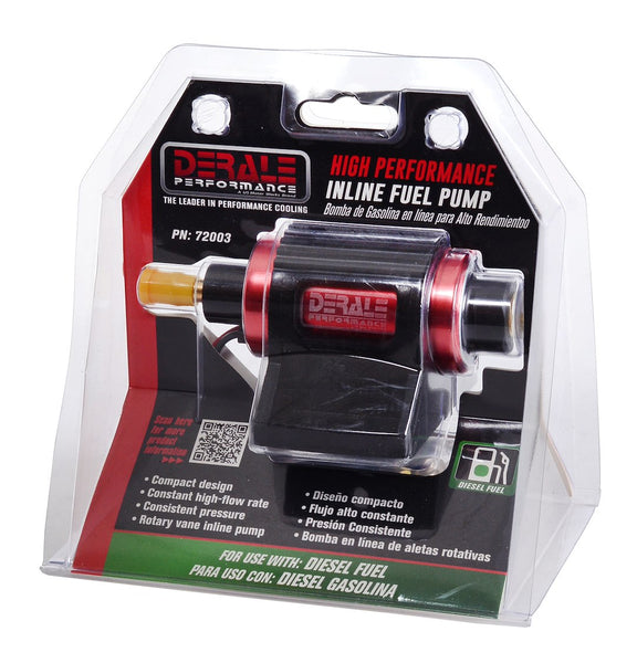 Derale Electric In-Line Fuel Pump (MPN: 72003)