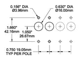 Blue Sea Circuit Breaker (MPN: 7205-BSS)