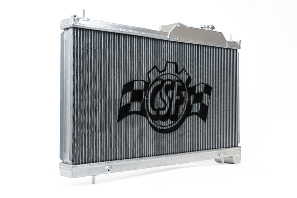 CSF Radiator Two Row Smooth Satin Aluminum Core (MPN: 7213)