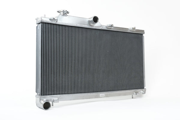 CSF Radiator Two Row Smooth Satin Aluminum Core (MPN: 7213)