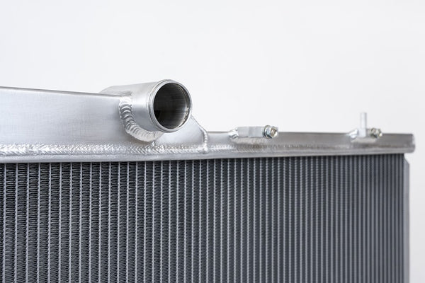CSF Radiator Two Row Smooth Satin Aluminum Core (MPN: 7213)