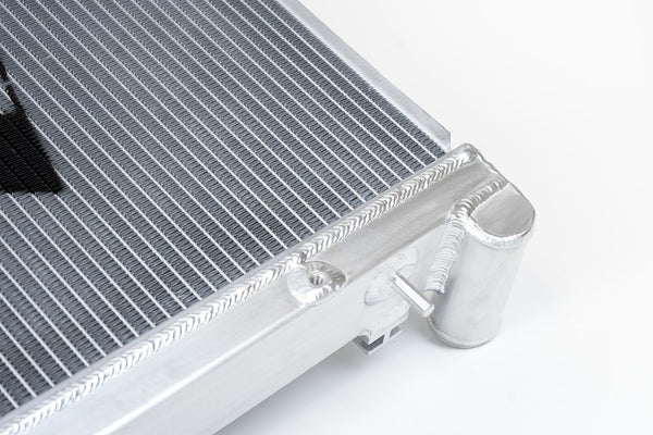 CSF Radiator Two Row Smooth Satin Aluminum Core (MPN: 7213)