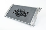 CSF Radiator Two Row Smooth Satin Aluminum Core (MPN: 7216)