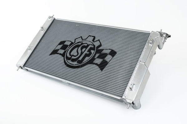 CSF Radiator Two Row Smooth Satin Aluminum Core (MPN: 7216)