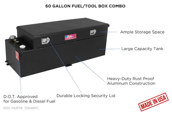 RDS Tanks Liquid Transfer Tank (MPN: 72548PC)