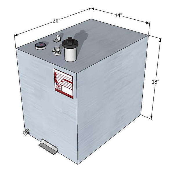 RDS Tanks Auxiliary Fuel Tank (MPN: 72587)